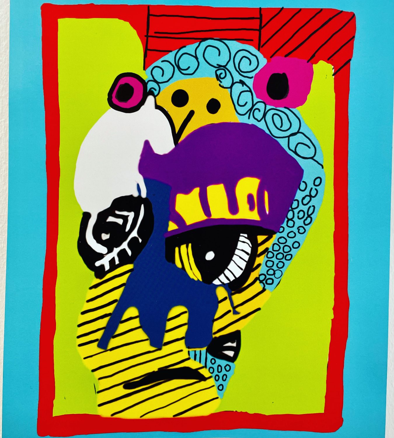 Abstract digital drawing