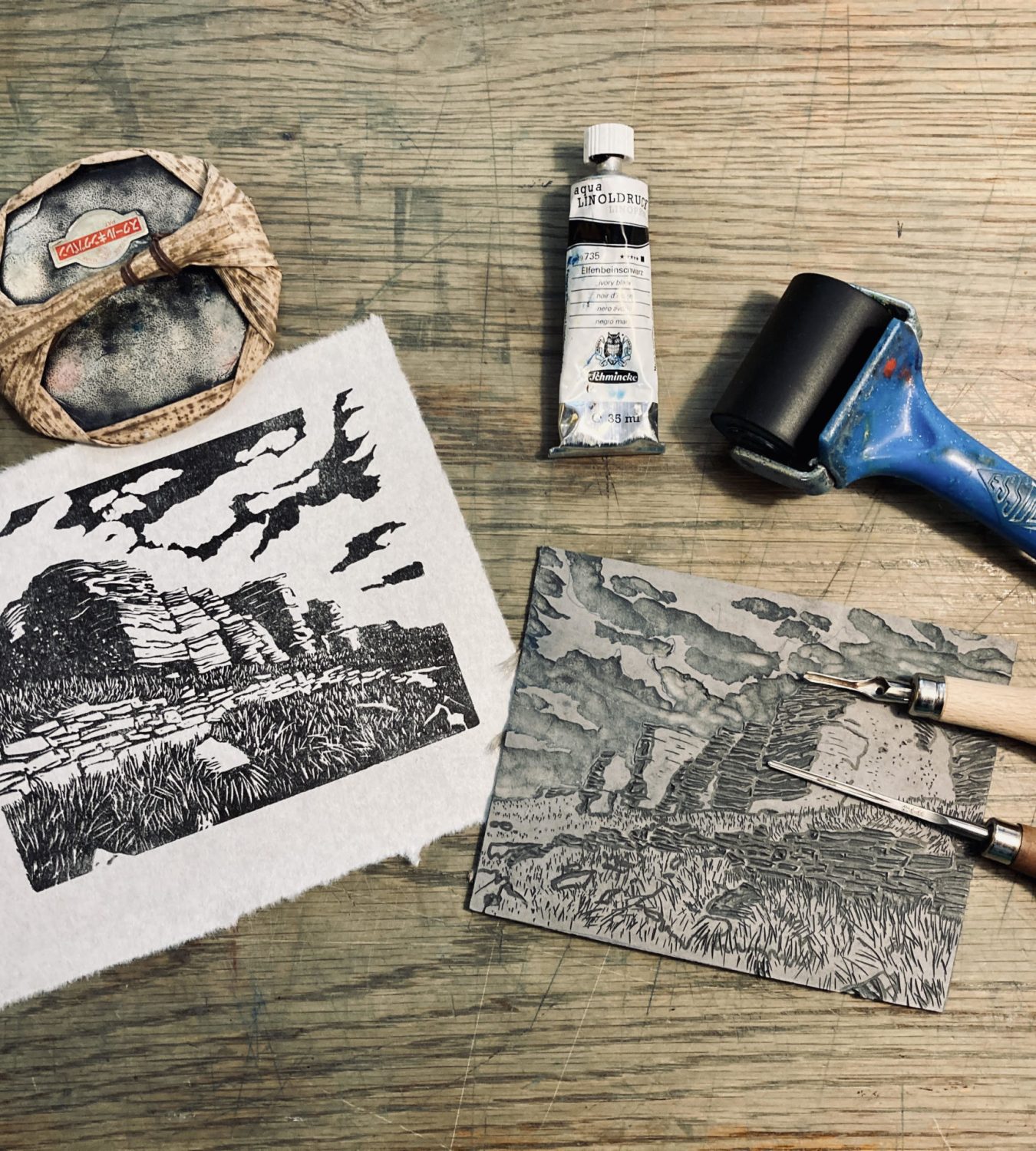 Lino Printing with Clare Carter
